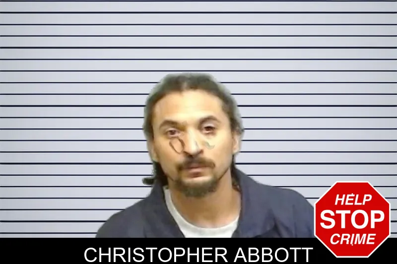 Christopher Abbott mugshot