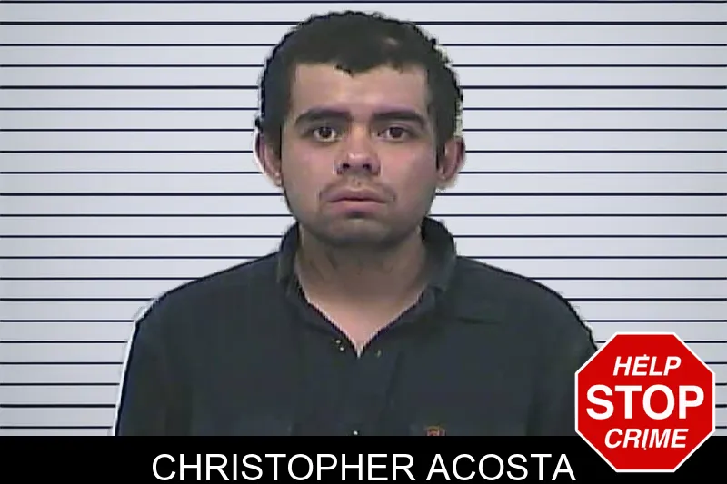 Christopher Acosta mugshot