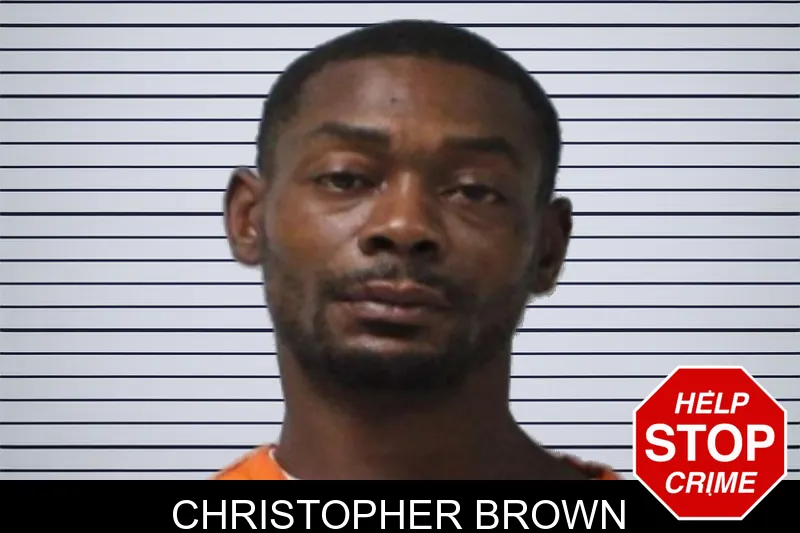 Christopher Brown mugshot