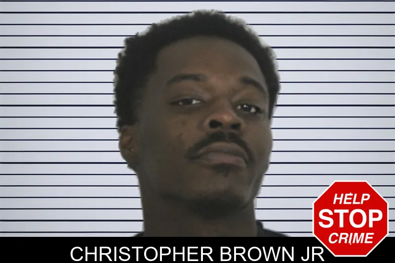 Christopher Brown Jr mugshot