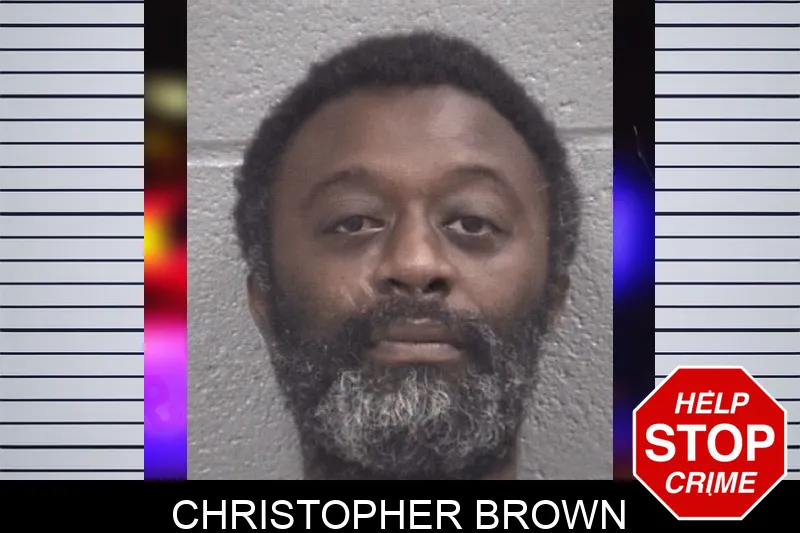 Christopher Brown mugshot