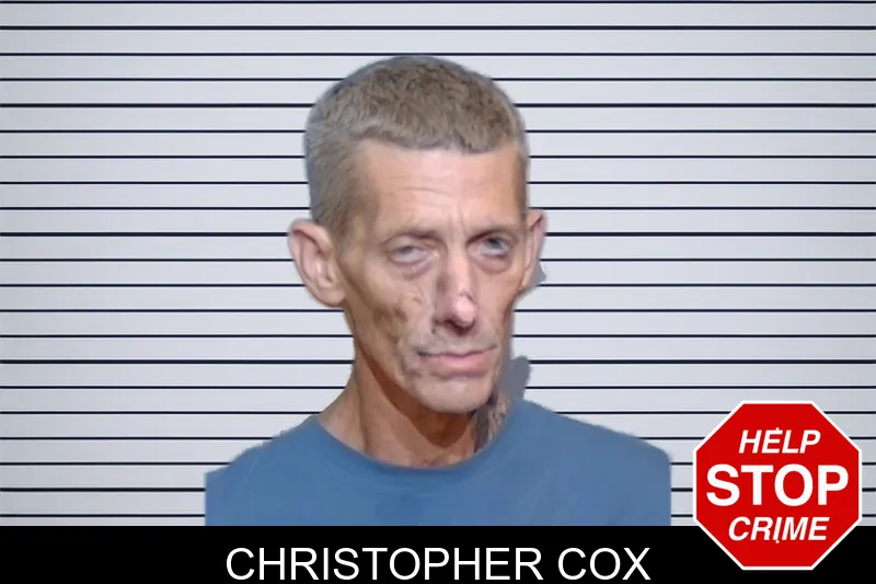 Christopher Cox mugshot