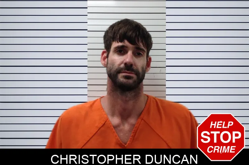 Christopher Duncan mugshot