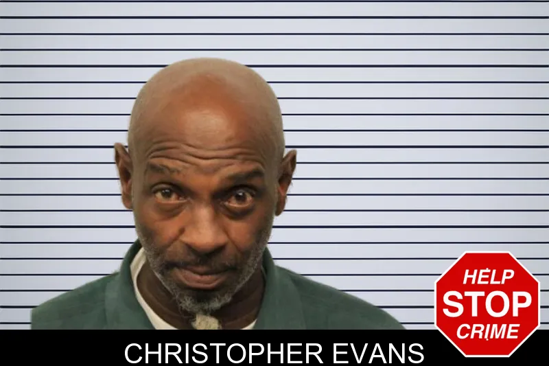 Christopher Evans mugshot