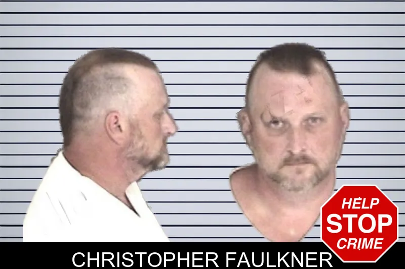 Christopher Faulkner mugshot