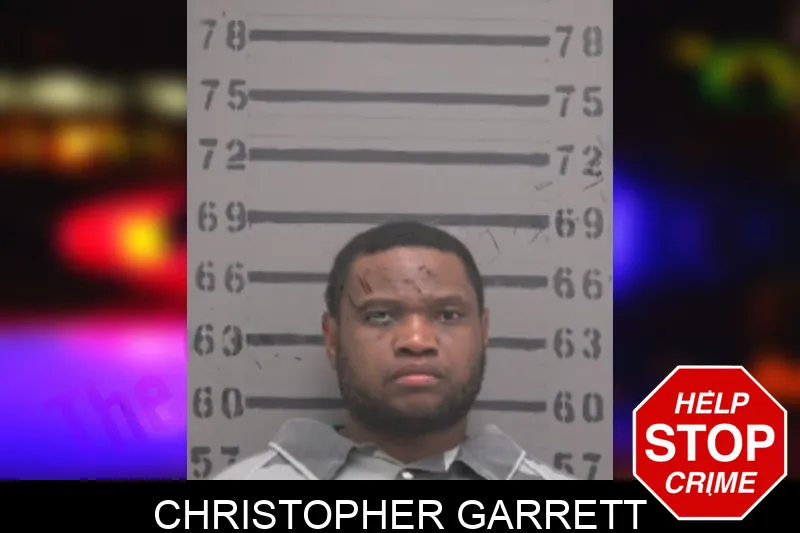 Christopher Garrett mugshot