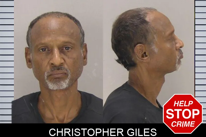 Christopher Giles mugshot