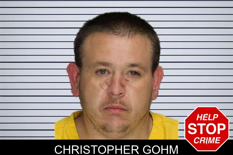 Christopher Gohm mugshot