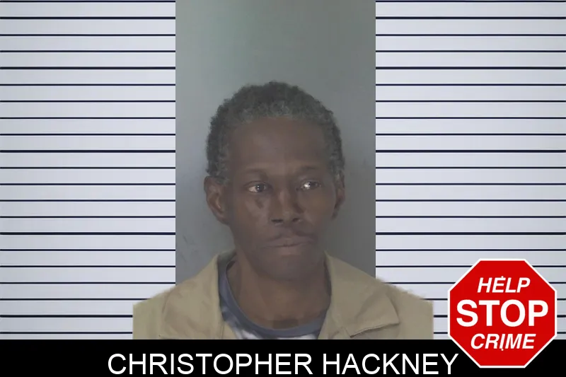 Christopher Hackney mugshot