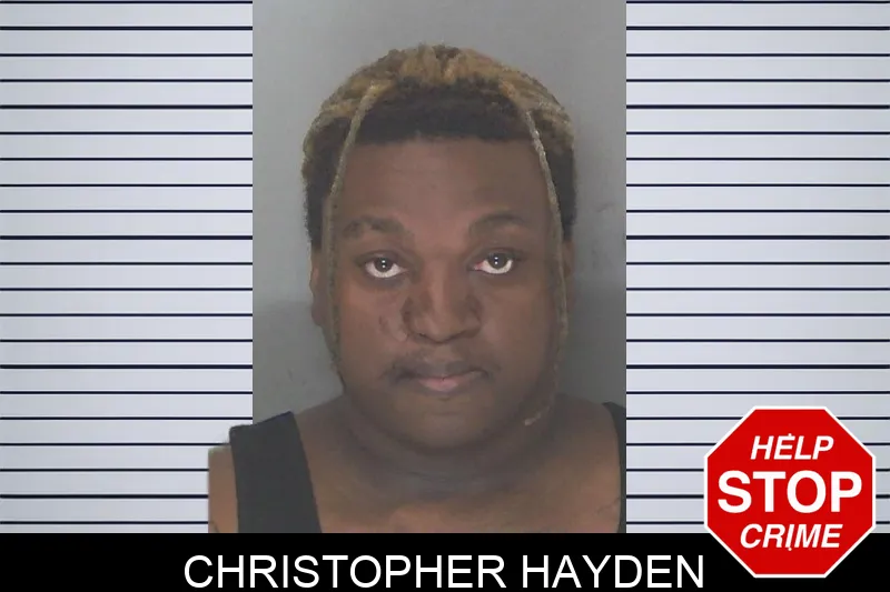 Christopher Hayden mugshot
