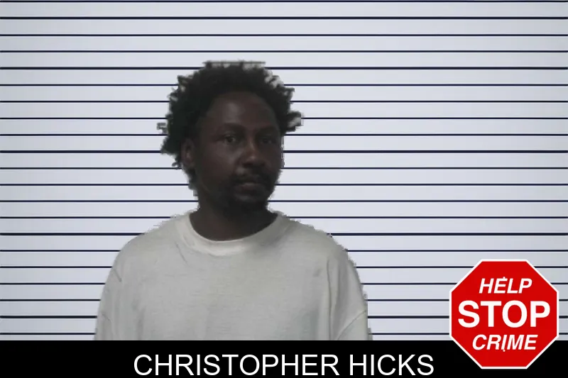 Christopher Hicks mugshot