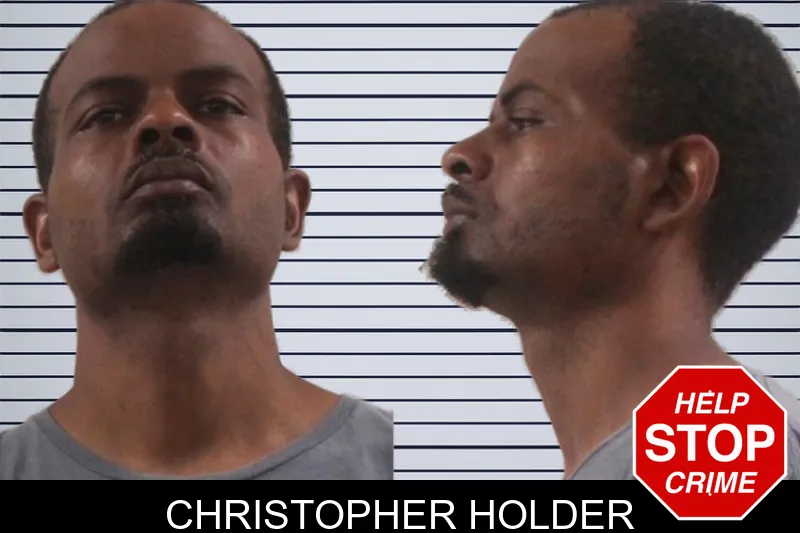 Christopher Holder mugshot