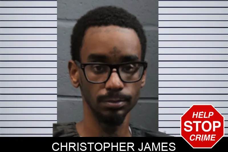 Christopher James mugshot