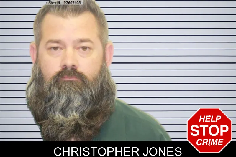 Christopher Jones mugshot
