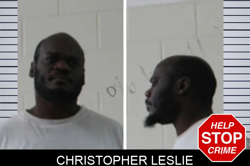 Christopher Leslie mugshot