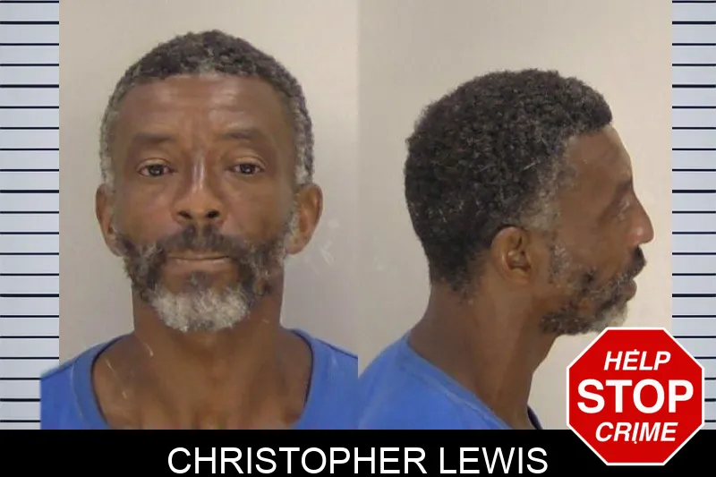 Christopher Lewis mugshot