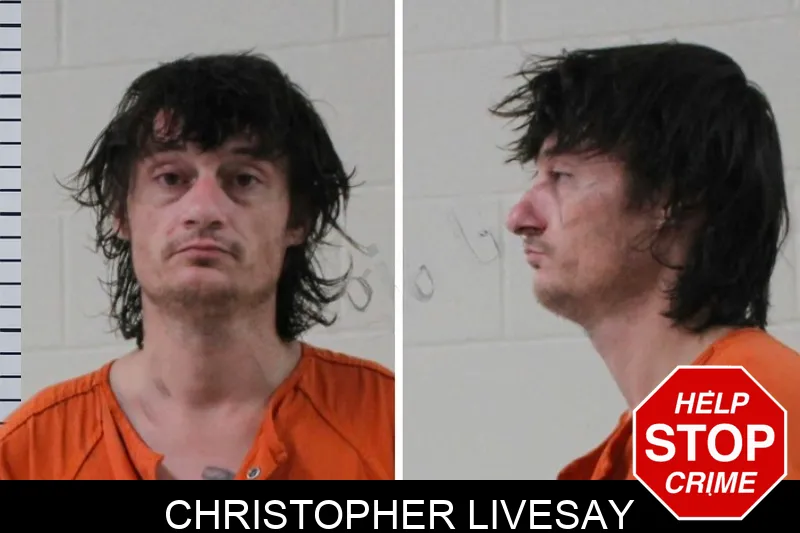 Christopher Livesay mugshot