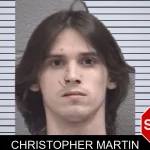 Christopher Martin mugshot