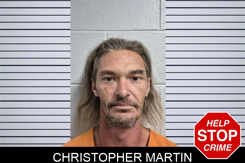 Christopher Martin mugshot