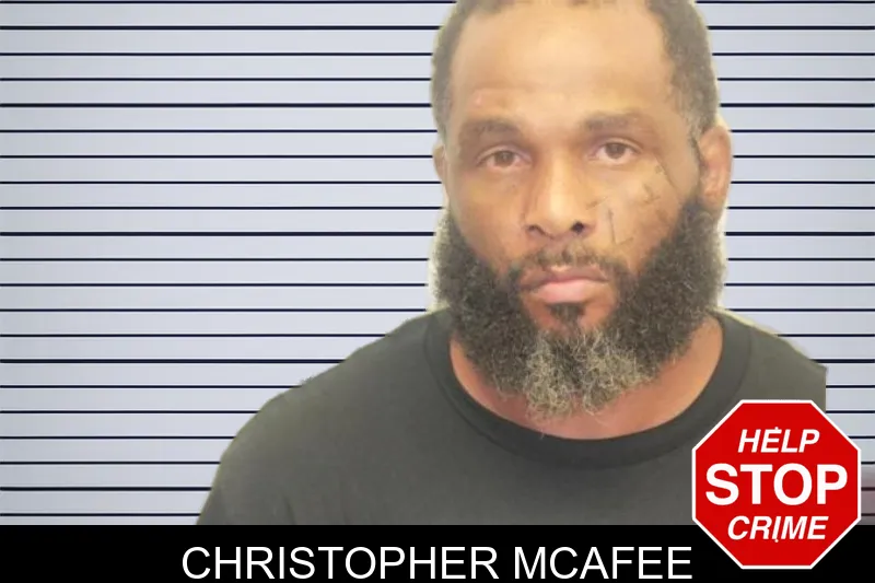 Christopher McAfee mugshot