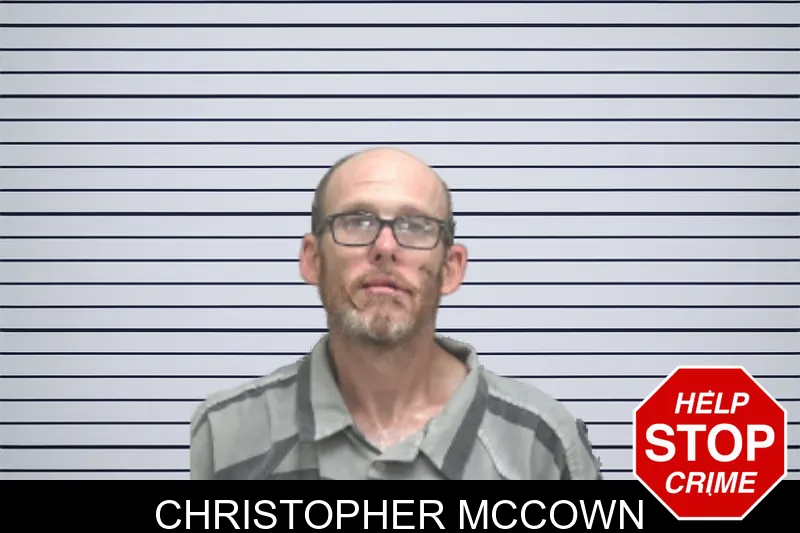 Christopher McCown mugshot