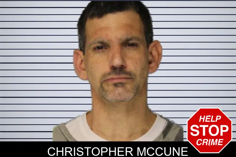 Christopher McCune mugshot