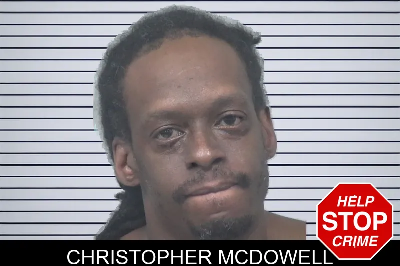 Christopher McDowell mugshot