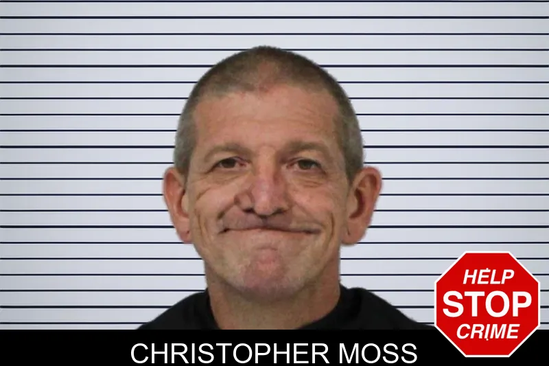 Christopher Moss mugshot