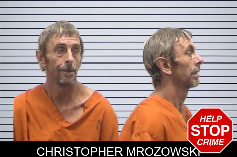 Christopher Mrozowski mugshot