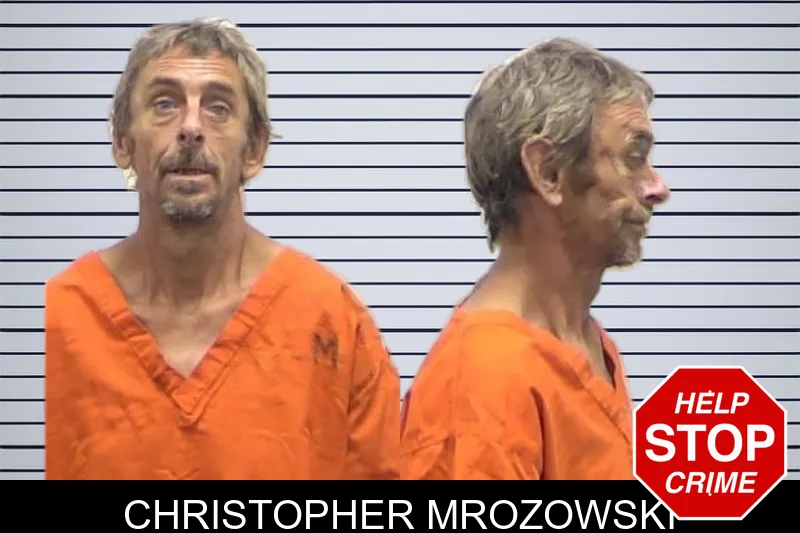 Christopher Mrozowski mugshot