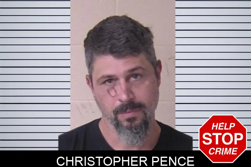 Christopher Pence mugshot