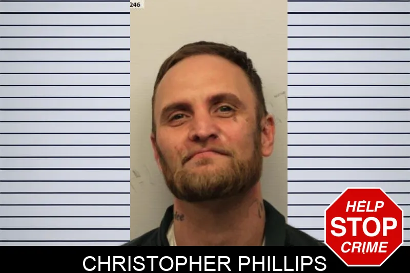Christopher Phillips mugshot