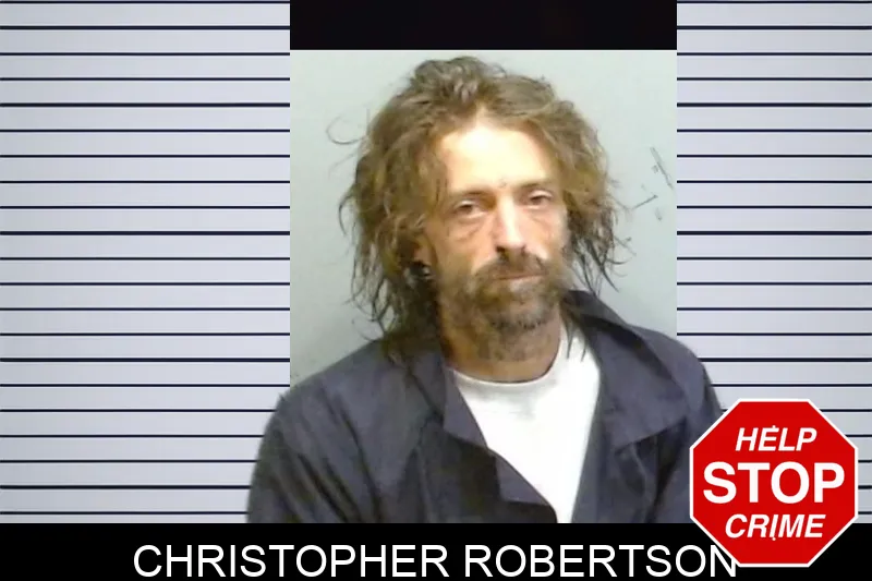 Christopher Robertson mugshot