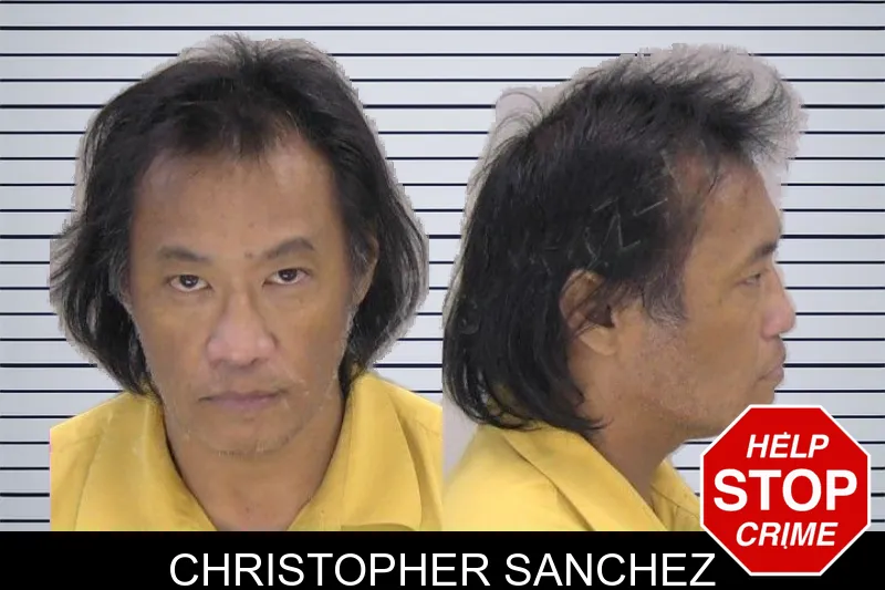 Christopher Sanchez mugshot