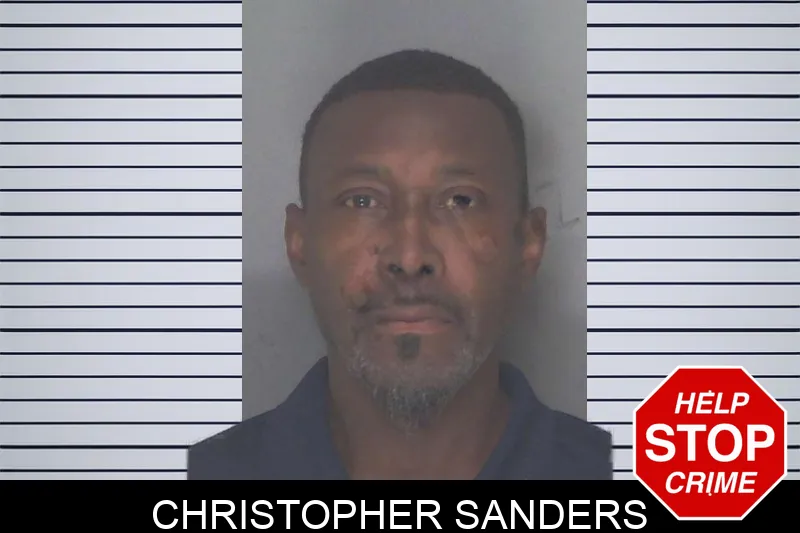 Christopher Sanders mugshot