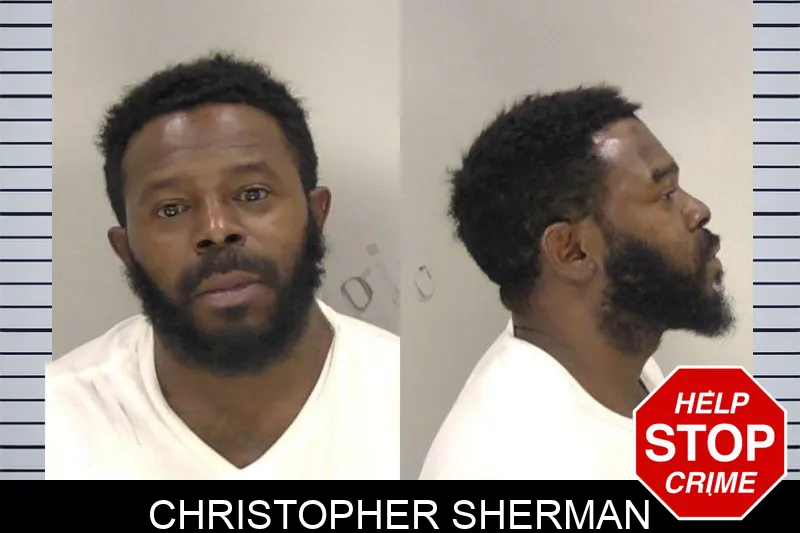 Christopher Sherman mugshot