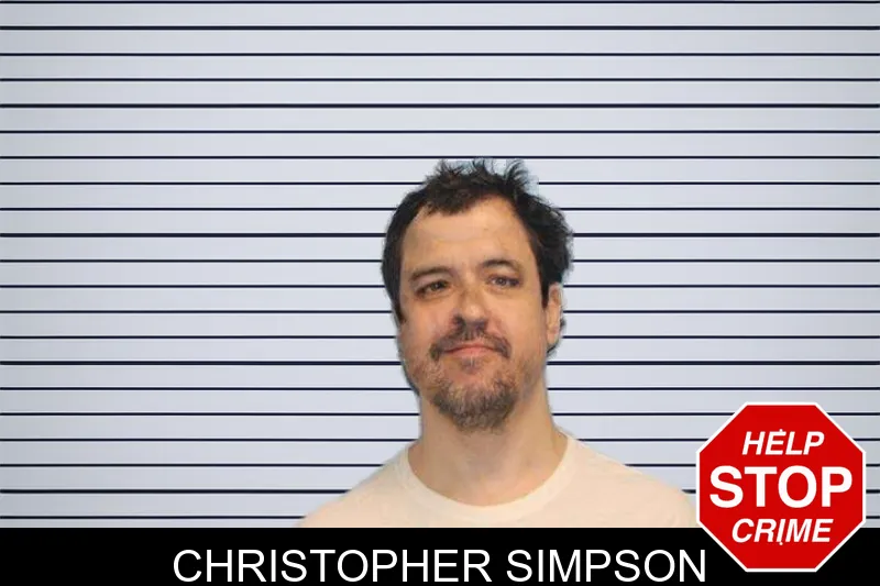 Christopher Simpson mugshot