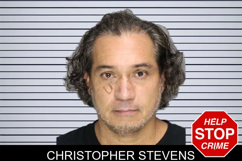 Christopher Stevens mugshot