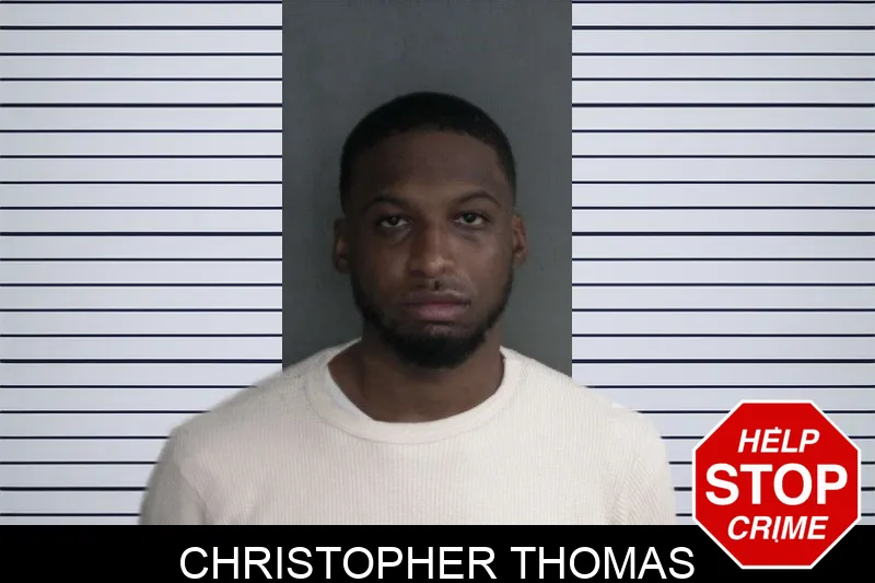 Christopher Thomas mugshot