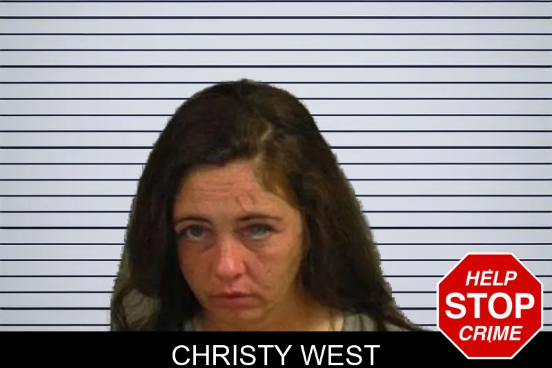 Christy West mugshot