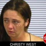 Christy West mugshot