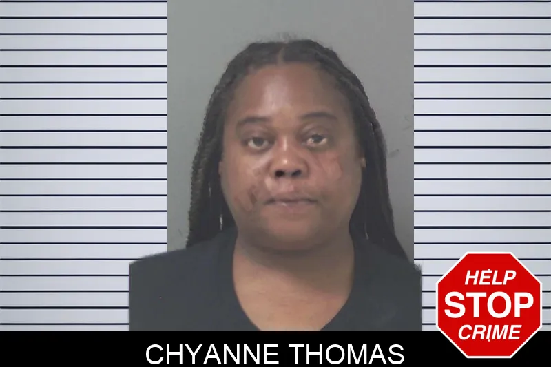 Chyanne Thomas mugshot