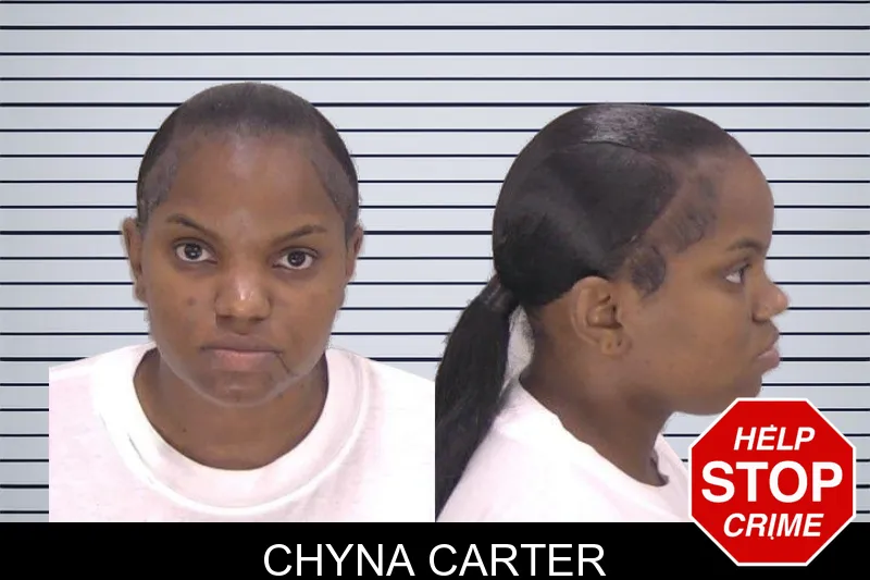 Chyna Carter mugshot