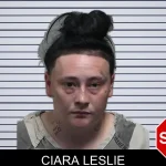 Ciara Leslie mugshot