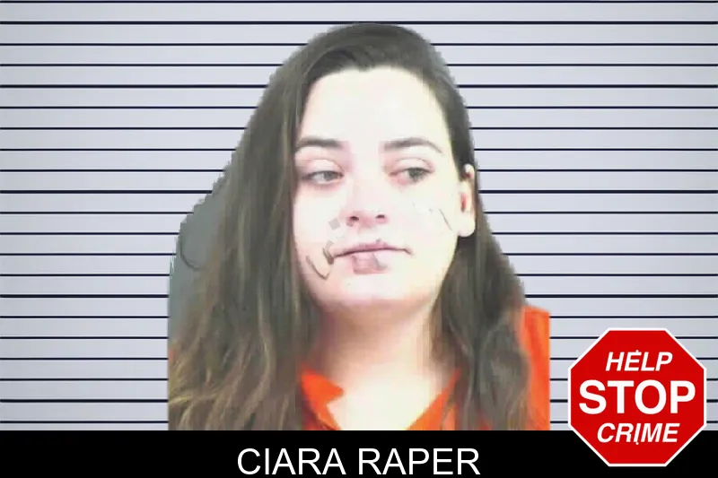 Ciara Raper mugshot