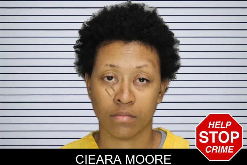 Cieara Moore mugshot