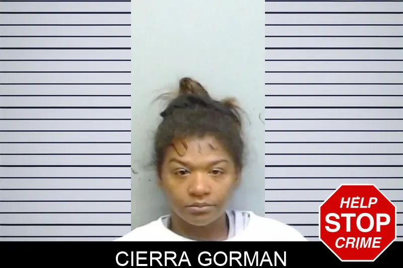 Cierra Gorman mugshot