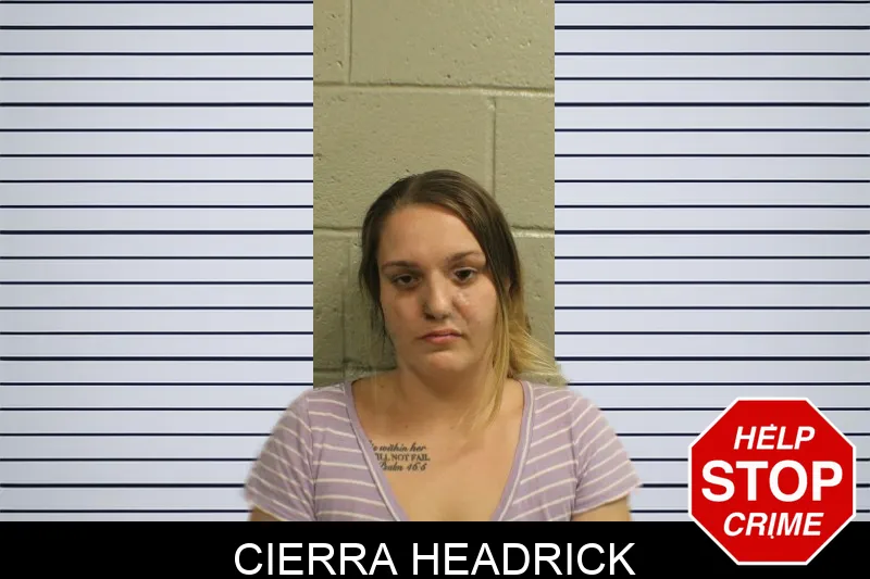 Cierra Headrick mugshot