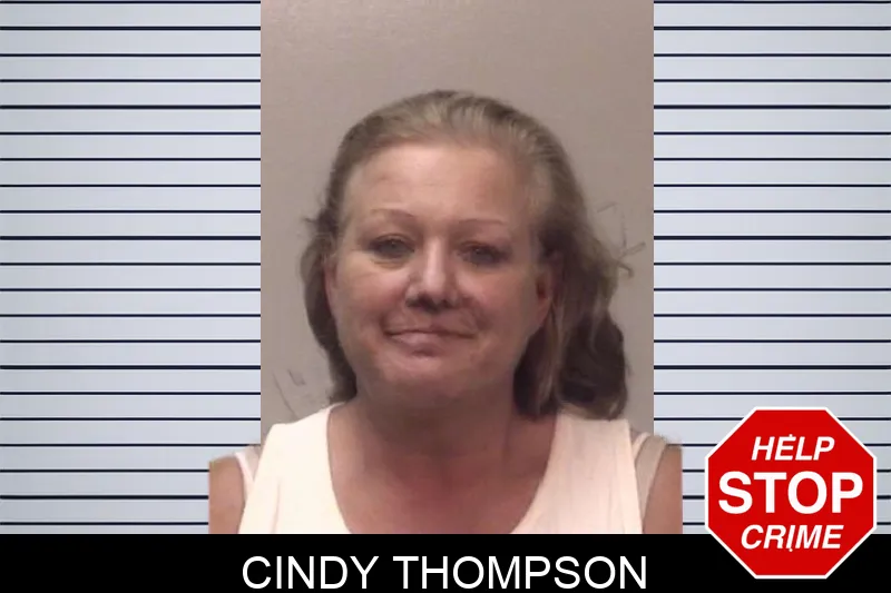 Cindy Thompson mugshot