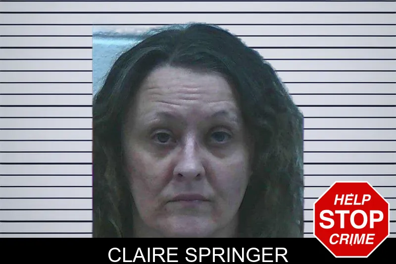 Claire Springer mugshot